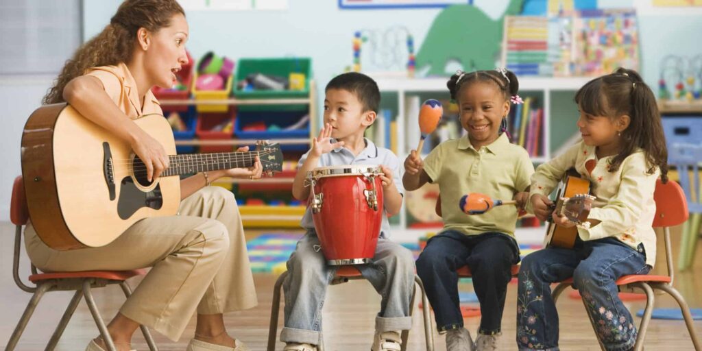 تاثیر یادگیری موسیقی برای کودکان